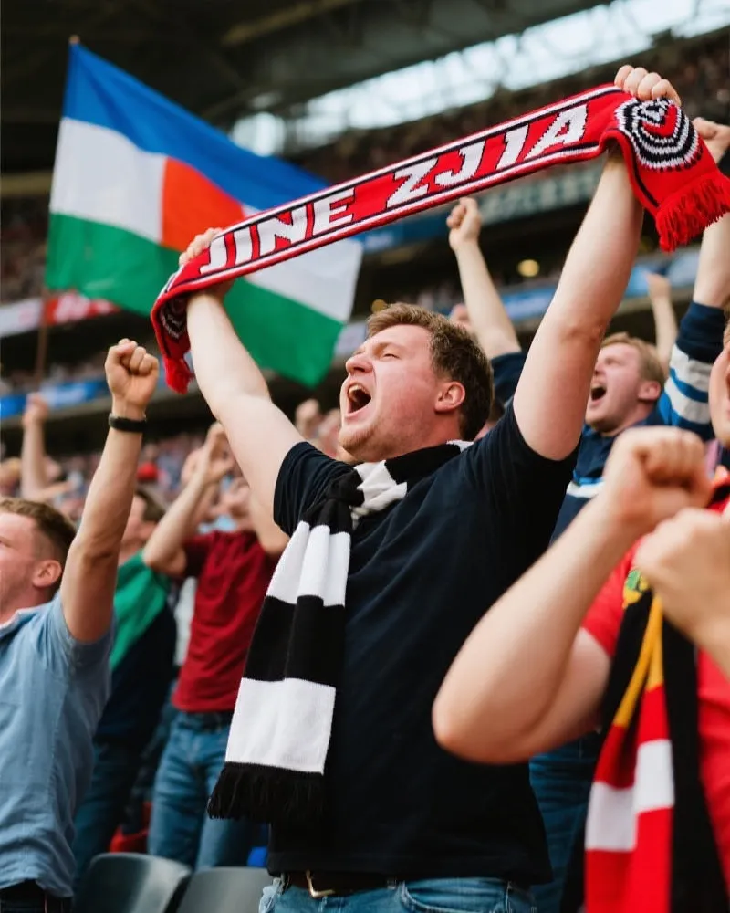 Passionate Football Fans